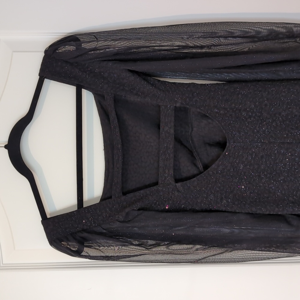 Windsor Open Back Sparkly Black Formal Dress Size… - image 6